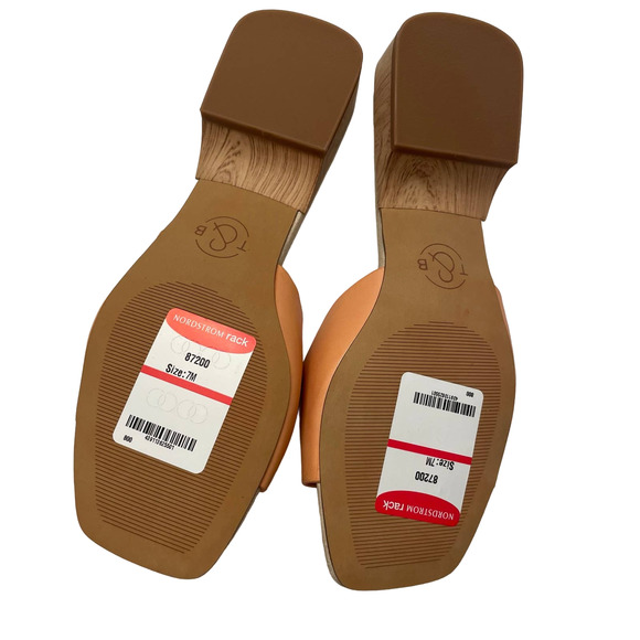 Treasure & Bond Jakob Slide On Sandal Coral Crush Summer Casual Size 7 - Picture 6 of 11